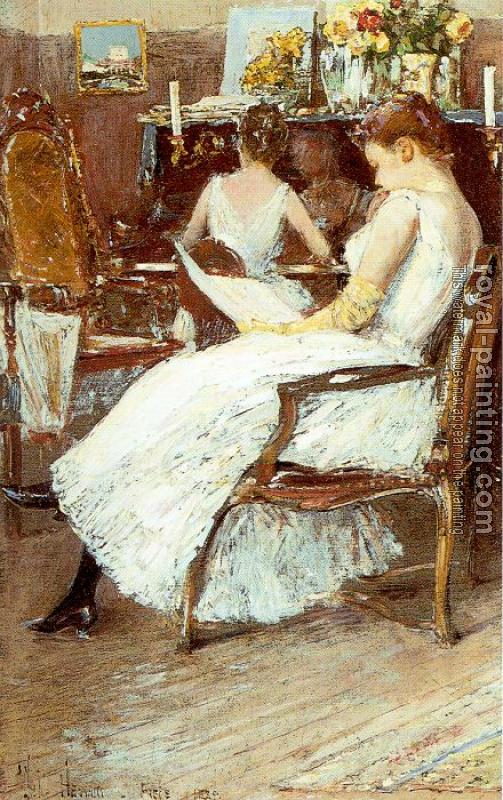 Childe Hassam : Mrs Hassam and Her Sister
